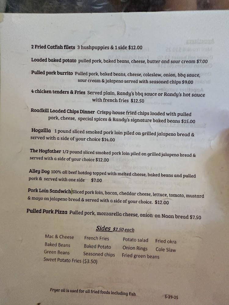 Randy's Roadkill BBQ & Grill